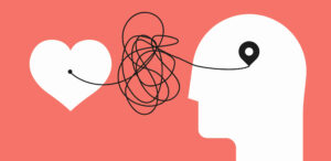 dos caras, conocimiento, corazón, emociones, sentimiento, cerebro,