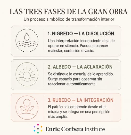 fases de la nigredo