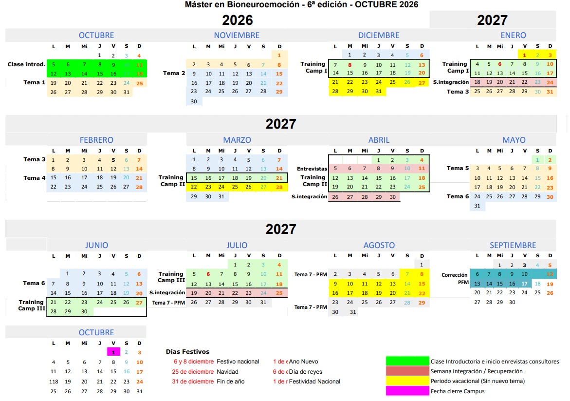 Calendario Master