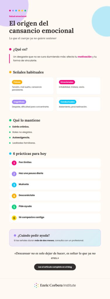 cansancio emocional